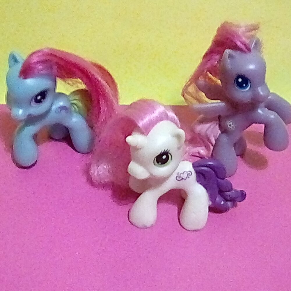McDonald's Mlp  pony toy bundle 2009